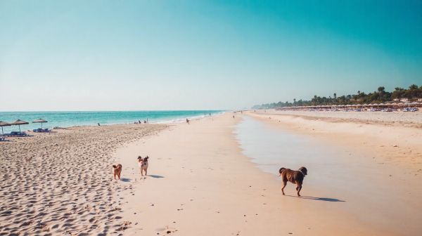 Top des plages amies des chiens pour des vacances inoubliables