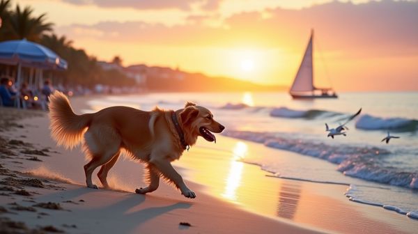 Vacances avec son chien : les plages qui acceptent nos compagnons